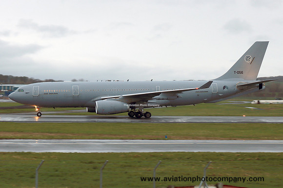 MMU Airbus A.330-MRTT T-056 at Prestwick (2024)
