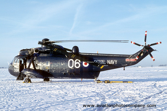 Royal Navy 819 Squadron Westland Sea King HAS.1 XV676/PW306 (1977)