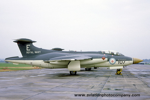 Royal Navy 800 Squadron Blackburn Buccaneer S.1 XN970/E107 (1964)