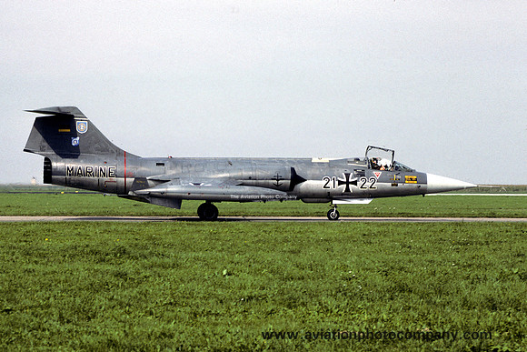 German Navy MFG2/LVR1 Lockheed F-104G Starfighter 21+22 (1986)