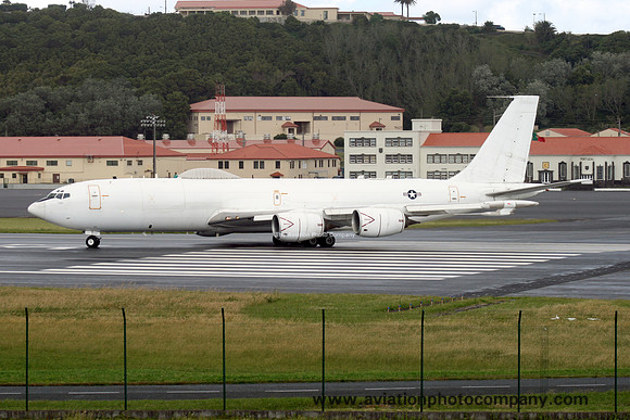 US Navy Boeing E-6B Mercury 163919 at Lajes (2012)