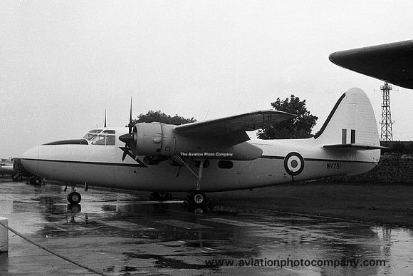 RAF Hunting Pembroke C.1 WV751 (1971)