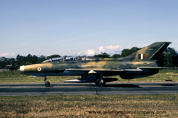 Indian Air Force OFU Mikoyan MiG-21U U455 (2002)