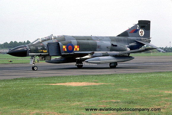 RAF 92 Squadron McDonnell F-4M Phantom FGR.2 XV480/Z (1977)
