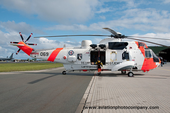 Royal Norwegian Air Force 330 Skv Westland Sea King Mk43 069 at NATO Tiger Meet 2012 Orland