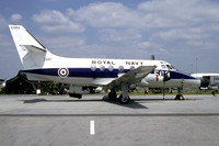 Royal Navy 750 Squadron SAL Jetstream T.2 ZA110/CU563 at RAF Cottesmore (2000)