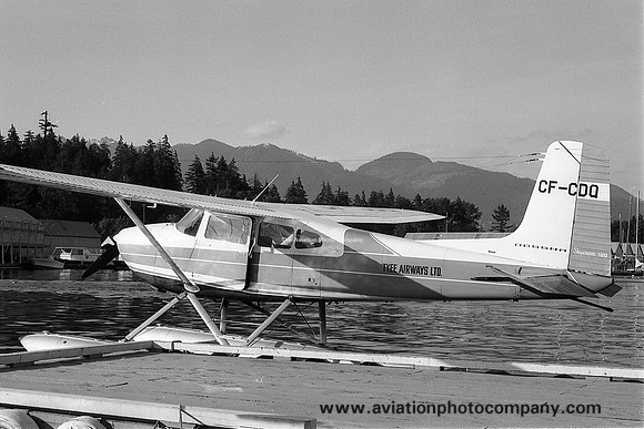 Tyee Airways Cessna 180 CF-CDQ (1973)