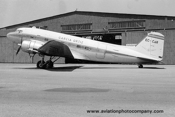 Jesús García Ortíz Douglas C-47B EC-CAR
