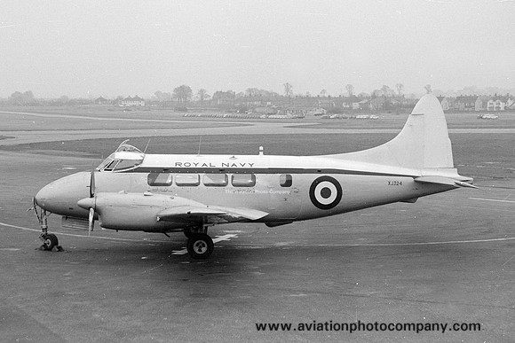 Royal Navy 781 Squadron De Havilland Sea Devon C.20 XJ324 (1964)