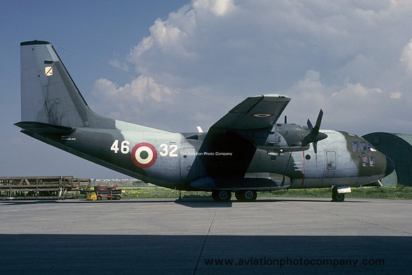 Italian Air Force 46 BA Aeritalia G.222 MM62132/46-32 (1986)