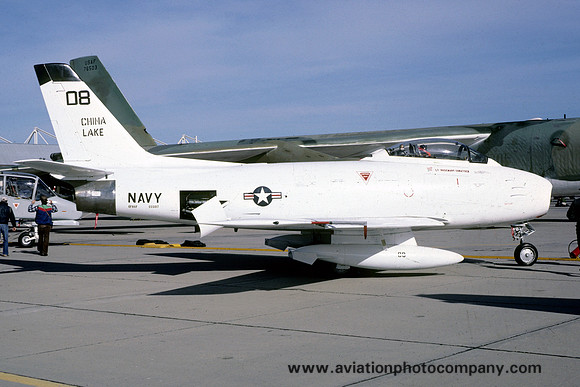US Navy China Lake North American QF-86F Sabre 55017 (1979)