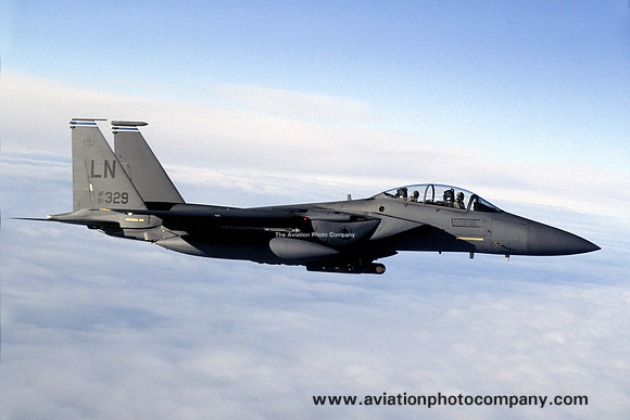 USAF 48 FW 492 FS McDonnell Douglas F-15E Strike Eagle 91-0329/LN (2001)