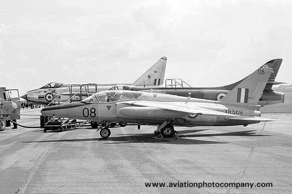 RAF 4 FTS Folland Gnat T.1 XR569/08 (1969)