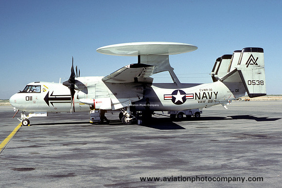 US Navy VAW-88 Grumman E-2B 150538/ND-011 (1980)