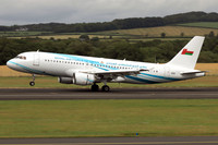 Omani Air Force Airbus A320-214 ACJ Prestige 555 at Prestwick (2024)