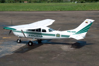 Colombian Policia Cessna 206G PNC-0288 at Villaviciencio (2013)