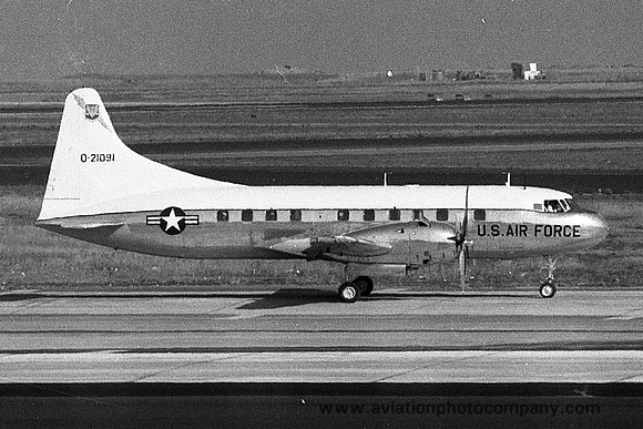 USAF Strategic Air Command Convair VT-29C 51-1091 (1969)