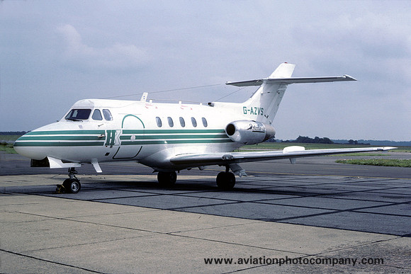 Merlin Air Hawker Siddeley HS125-3B G-AZVS (1980)