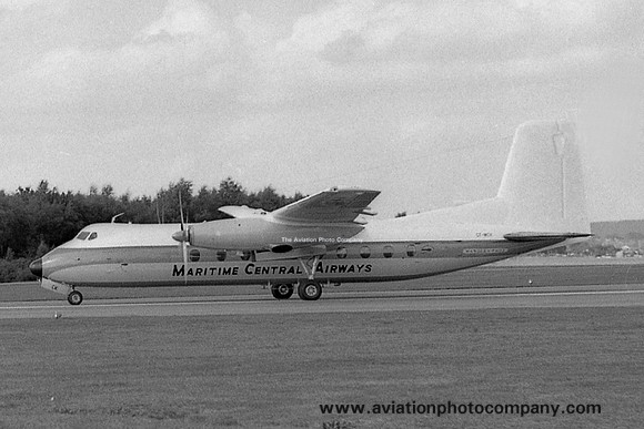 Maritime Central Airways Handley Page Herald CF-MCK (9162)