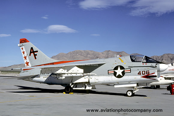 US Navy VA-204 LTV A-7B Corsair 154443/AF-406 (1980)