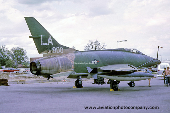 USAF 4510 CCTW North American F-100F Super Sabre 54-1800/LA (1970)