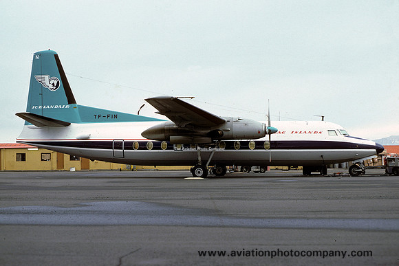 Icelandair Fokker F-27 TF-FIN (1977)