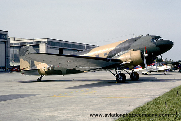 Turkish Air Force Douglas C-47A-60-DL 12-067 (1987)