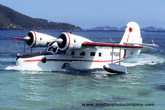 Antilles Air Boats Grumman G-21 Goose N74588 (1979)