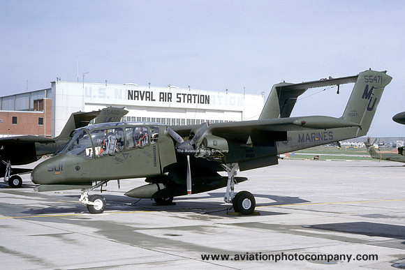 US Marines VMO-4 North American OV-10A Bronco 155471/MU-501 (1985)