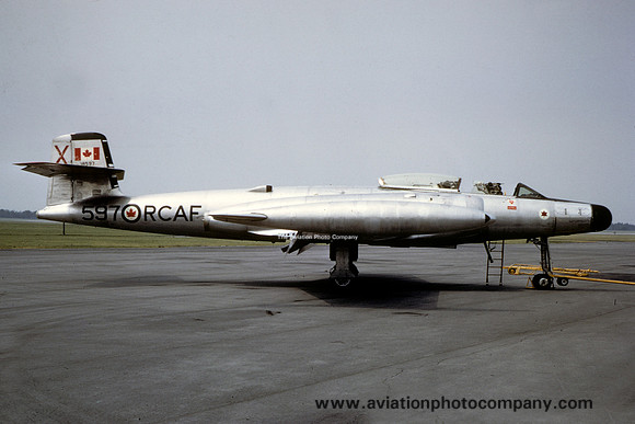 Royal Canadian Air Force AETE Avro Canada CF-100 Canuck 5 18597 (1968)