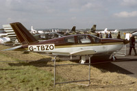 SOCATA TB-20 Trinidad G-TBZO at the Farnborough Air Show (1984)
