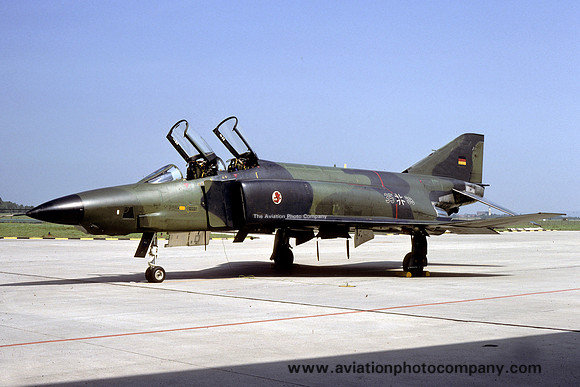 German Air Force AKG51 McDonnell RF-4E Phantom 35+88 (1986)