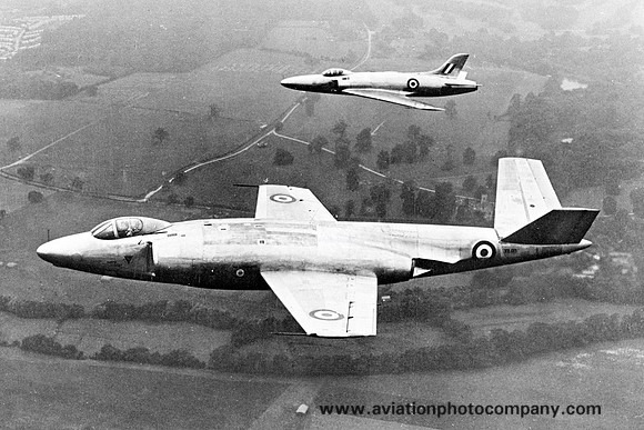 Royal Navy Supermarine 529 VX136 Air to Air
