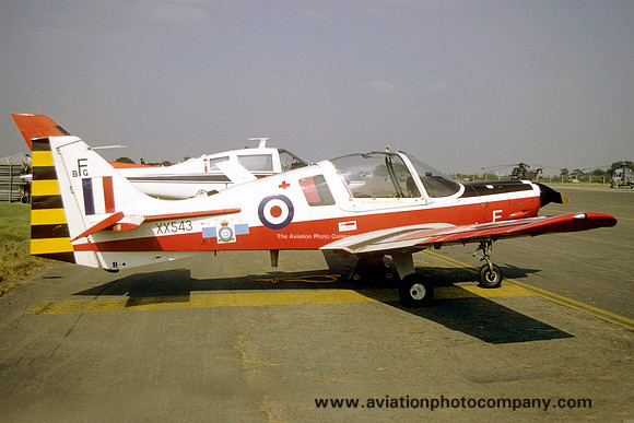 RAF Yorkshire UAS SAL Bulldog T.1 XX543/F (1994)