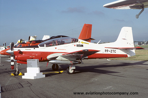Embraer Tucano PP-ZTC at the Farnborough Air Show (1984)