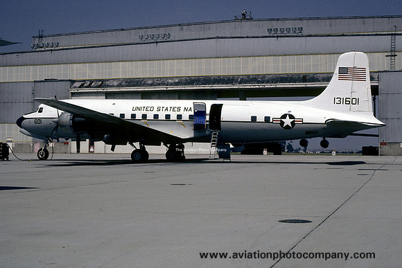 US Navy VR-53 Douglas C-118A Liftmaster 131601 (1980)