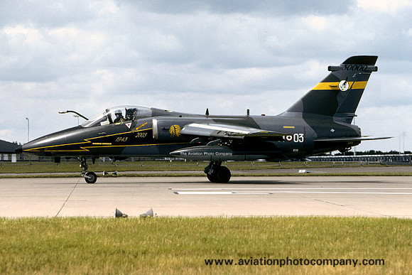 Italian Air Force 51 Stormo Aeritalia AMX MM7152 at RAF Waddington (2004)