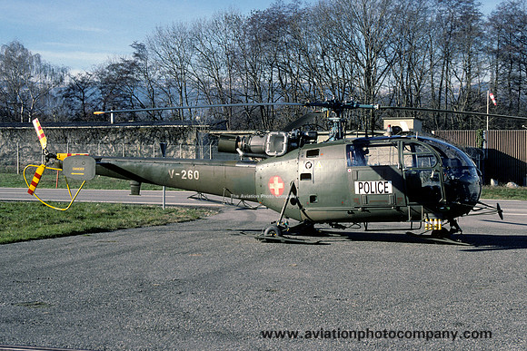 Swiss Air Force Sud Alouette III V-260 (2003)
