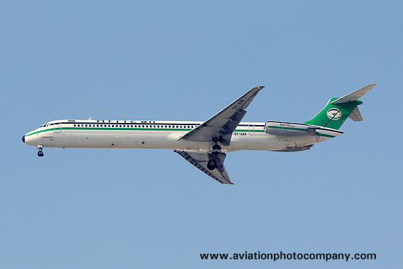 African Express Airways McDonnell Douglas MD-82 5Y-AXN at Dubai (2013)