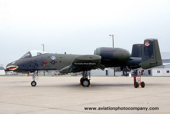 USAF 23 TFW Fairchild A-10A Thunderbolt 79-0223/EL (1981)