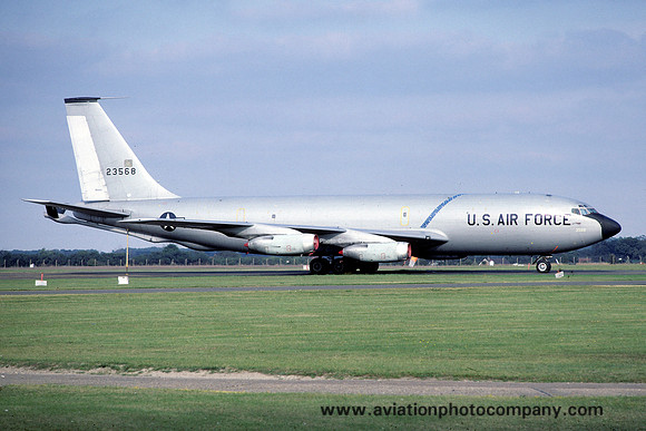 USAF Boeing KC-135A 62-3568 at RAF Mildenhall (1979)