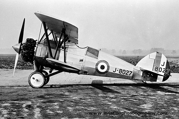 RAF AWA Starling J8027