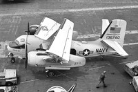 US Navy Grumman C-1A Trader 136780 on board USS John F Kennedy (1972)