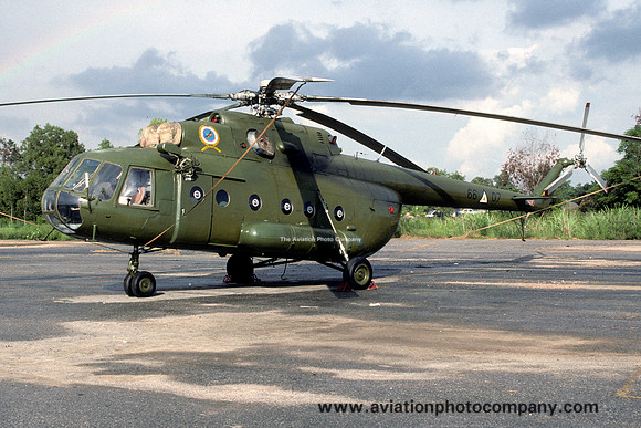 Myanmar Air Force Mil Mi-17 66-07 (1997)