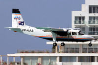 Anguilla Air Services Britten-Norman BN-2A-26 Islander VP-AAS at Princess Juliana International Airport (2024)