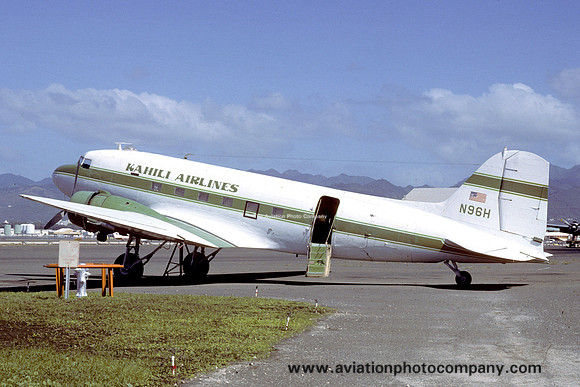 Kahili Airlines Douglas C-47A-70-DL N96H (1979)