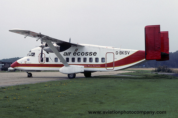 Air Ecosse Short SD-330 G-BKSV (1984)
