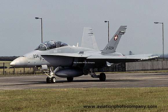 Swiss Air Force McDonnell Douglas F/A-18D Hornet J-5234 (2002)
