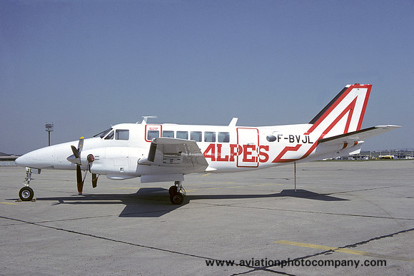 Air Alpes Beech 99A Airliner F-BVJL (1977)