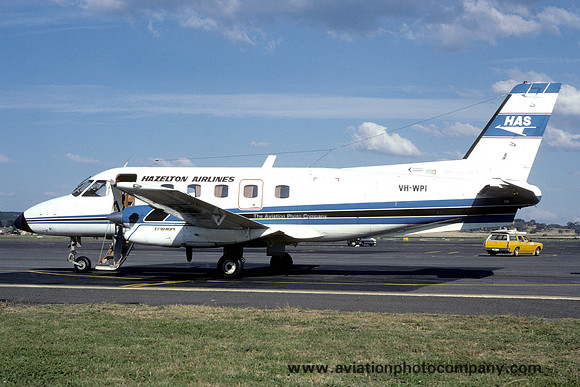 Hazelton Airlines Emrbaer Bandeirante VH-WPI (1984)